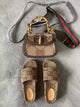 New Designer Gucci purse & slides Set