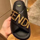 New Designer Fendi Slides & Purse Set